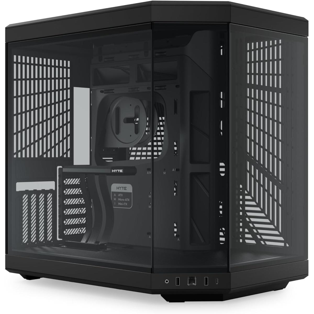 HYTE Y70 Standard Edition (Non-Touch) Dual Chamber ATX Mid Tower Modern Aesthetic Gaming case, Enhanced Edition Gaming Case HYTE Y70 Standard Edition (Non-Touch) Dual Chamber ATX Mid Tower Modern Aesthetic Gaming case, Enhanced Edition Gaming Case